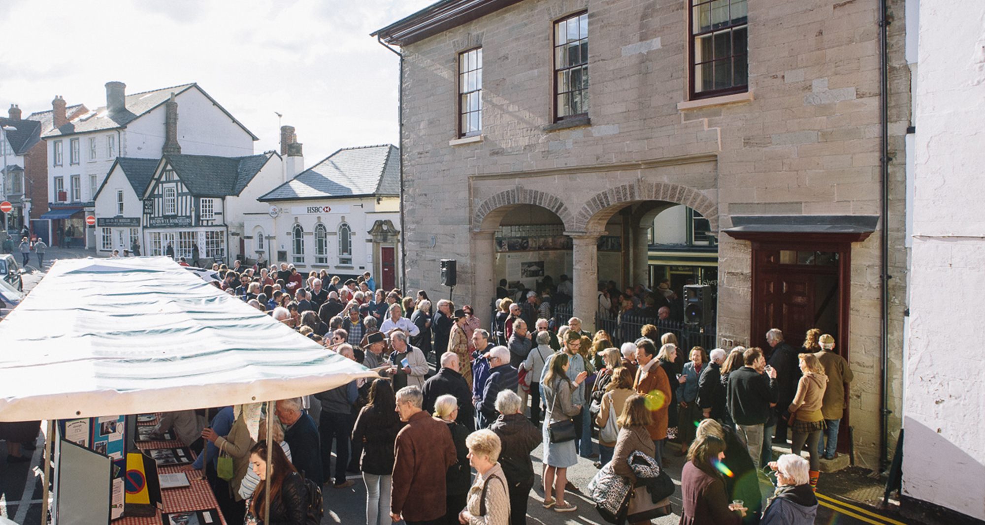Selfcatering apartment in HayonWye Upstairs at the Cheese Market