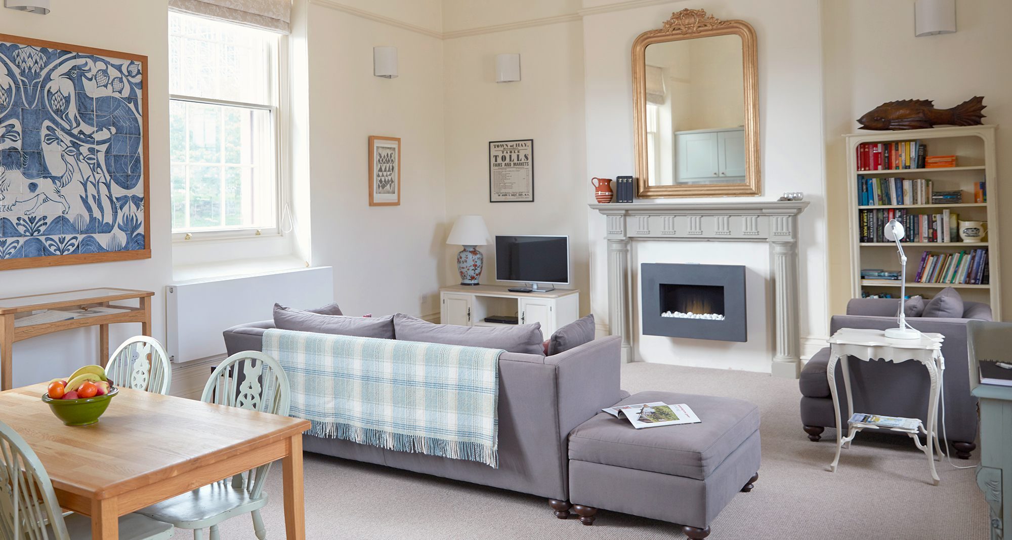 Upstairs at the Cheese Market